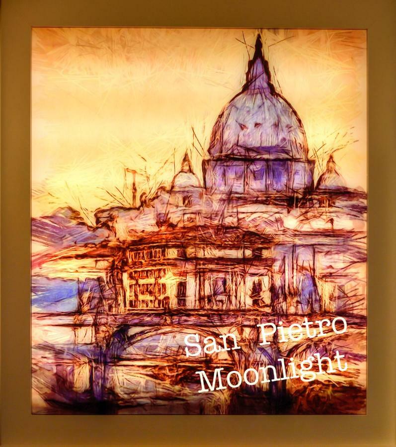 San Pietro Moonlight Luxury Apartment Roma Esterno foto